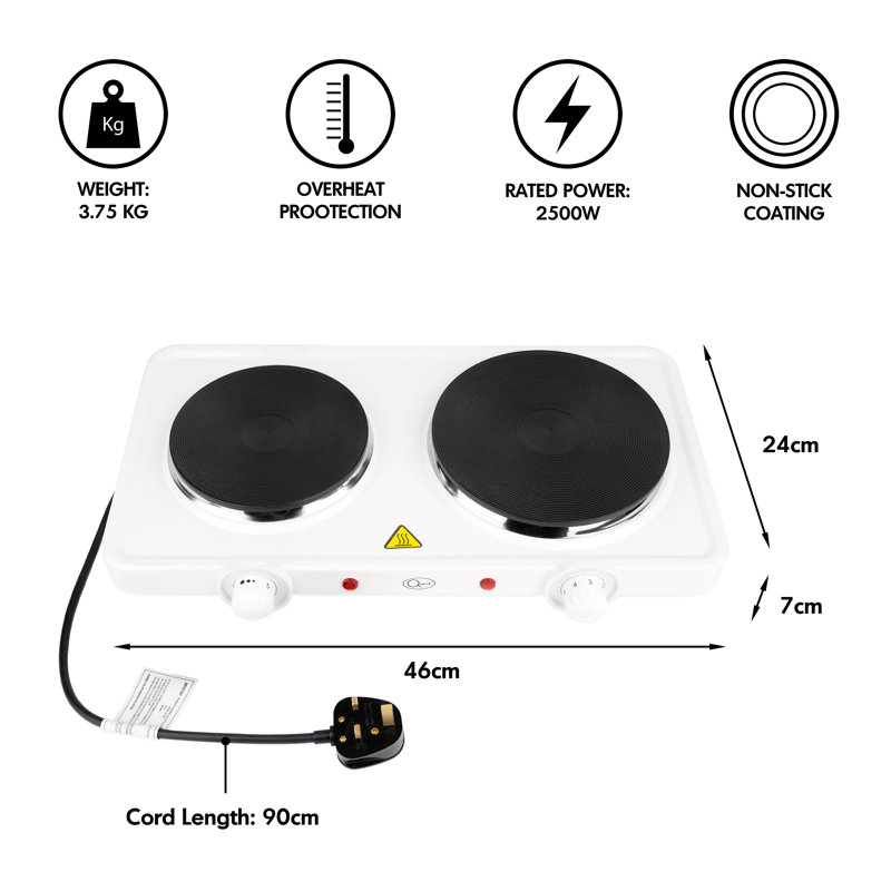 Quest Electric Double Hot Plate