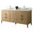 72'' Double Bathroom Vanity with Engineered Marble Top-94811317-94811308