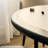 White Round Sintered Stone Dining table-1693342840