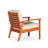 Deep Seat Eucalyptus Chair, Espresso Finish-1116443562-1116443574