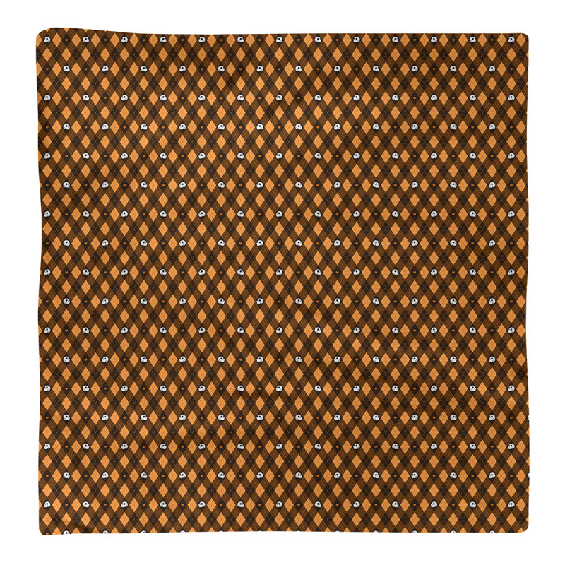 Geometric Square Napkin, 22" x 22", Cotton