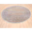 Tapis oriental rond en laine et soie de sari 12 pi x 12 pi multicolore noué à la main D97F4DECAF97427383C7065BAA3EC690