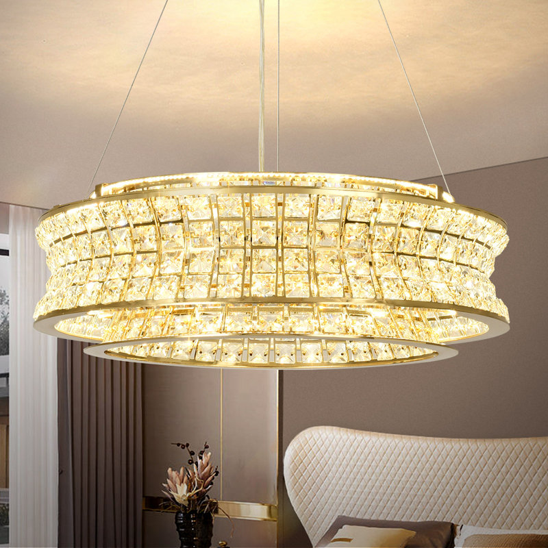 1 - Light Chandelier LED Chandelier, 2, 50cm