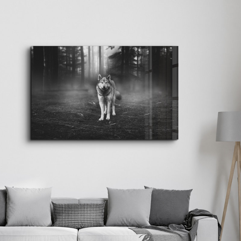 Elegant Tempered Glass Wall Art Painting, 13.8 x 21.7 inches | 100% Tempered Glass, Thickness: 0.16 inches | UV Printed for Vibrant Colors | Perfect for Home Decor, Living Room, & Office Spaces