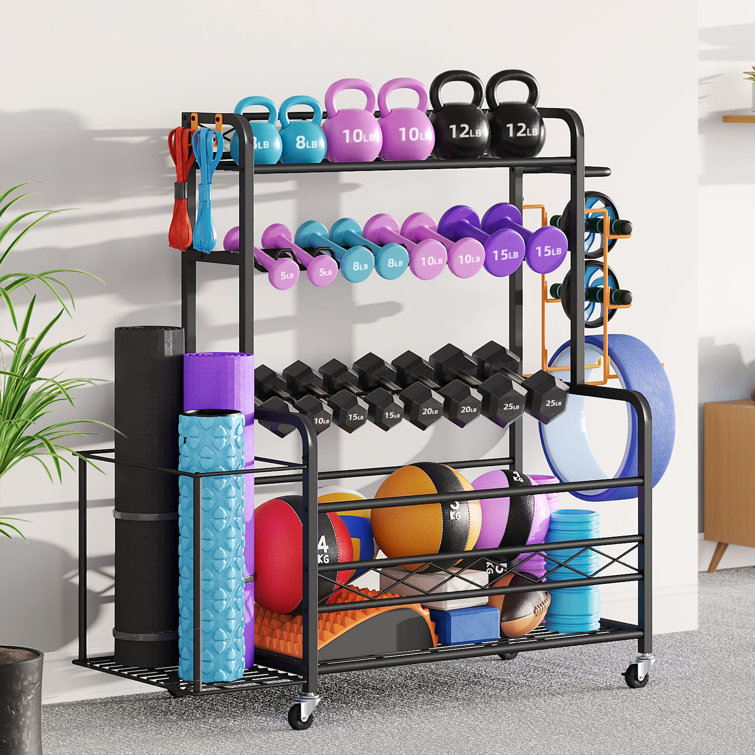 Multi-Use Exercise Mat Storage Rack – IRON AMERICAN LLC