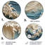 Placence - art mural rond en métal bord de mer-109669156