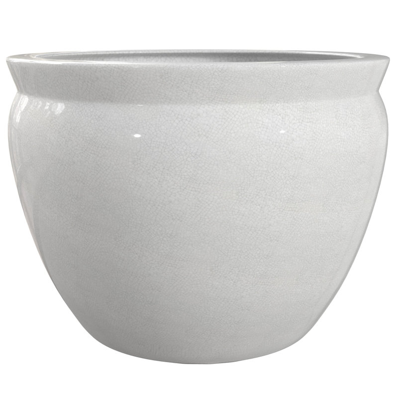 14" Sky Blue Fishbowl, Gray, 10.5" H X 14.5" W X 14.5" D