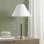 Two Tone Pull-Chain Table Lamp