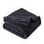 Lacey-Louise 100% Polyester Soft Reversible Mink Faux Plush Fur Fleece Throw/ Blanket-1124009195-1124009197