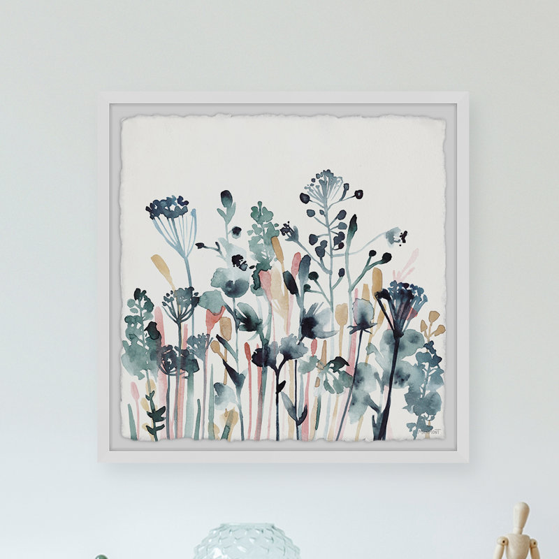 « color fleuriing bud »-cadre photo, reproduction d’art sur papier, H 12 po x l 12 po x P 1,5 po