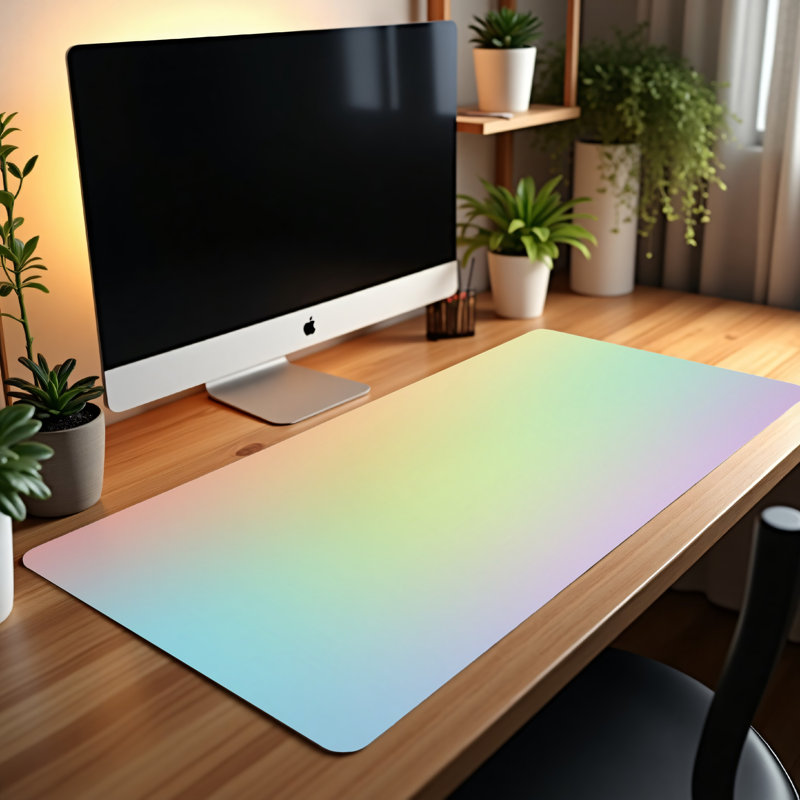 Polyester Desk Pad, 23.6x13.8