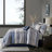 7 Piece Jacquard Comforter Set Navy