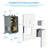 16 Inch Ceiling Mounted Shower System Rain Mixer Shower Combo Set Shower Head with Hand Shower-102381063