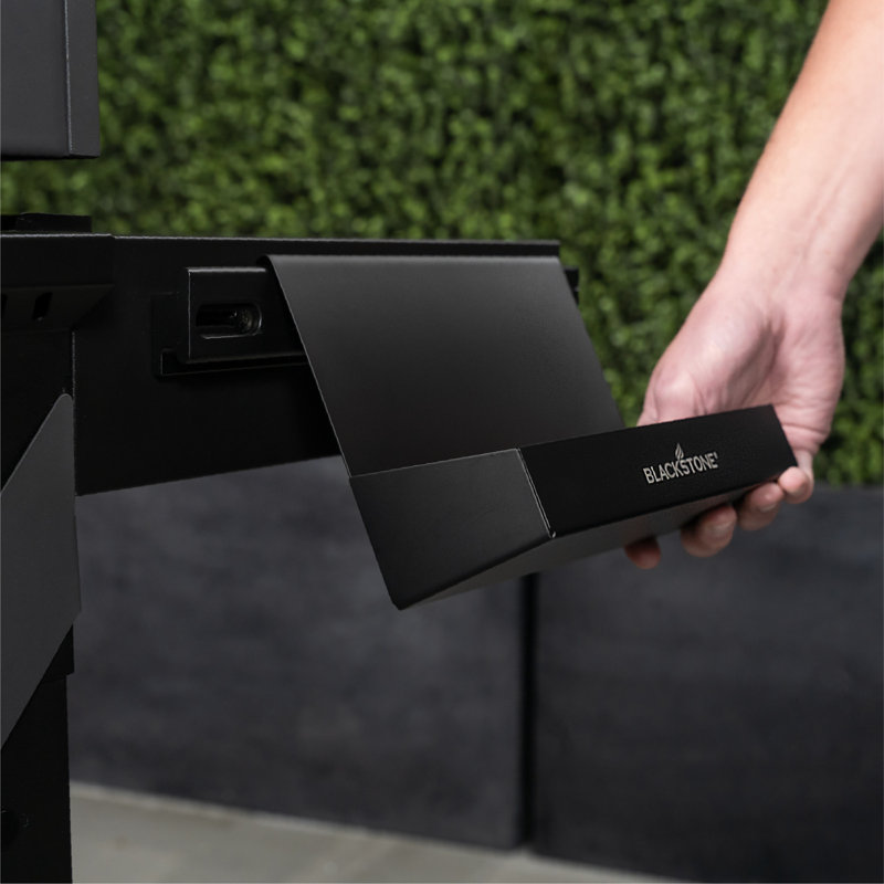 Blackstone Side Shelf Rail Accessory with Tool Hooks