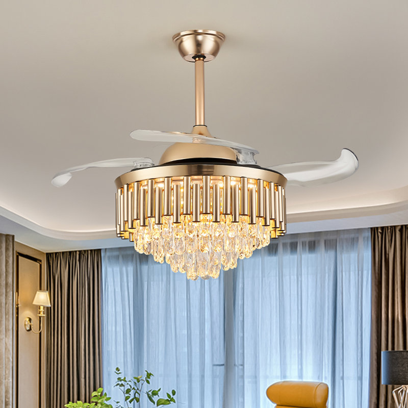 Gotfred 41.73'' Ceiling Fan with LED Lights
