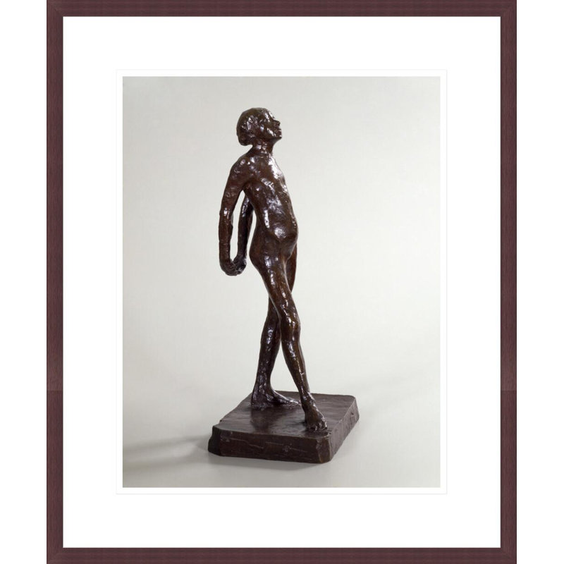 Étude pour la petite danseuse de quatorze ans par Edgar Degas, impression giclée encadrée, H 21,3 po x l 17,75 po