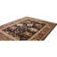 Tapis brun et rouille de haute qualité noué à la main
