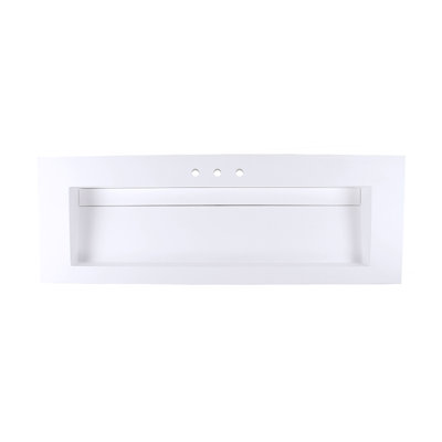 Kubista 60'' L Bathroom Sink