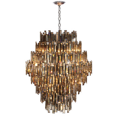 Lustre en cristal 28 lumières Vienna