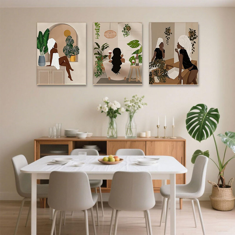 3 Piece Wrapped Canvas Print