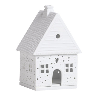 Maison de village en porcelaine - Petite maison en pain d'épice - 5,5 po
