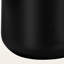 Lampe de table Nami avec béton noir et abat-jour gris, H 23,75 po x l 13,81 po x P 13,84 po