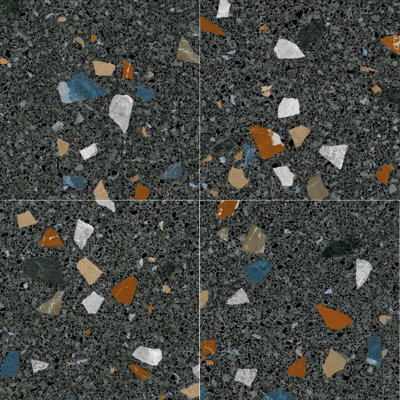 Terrazzo 24'' x 24'' Matte Porcelain Floor and Wall Tile