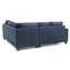 Canapé modulaire Sandridge, bleu marine-244415618