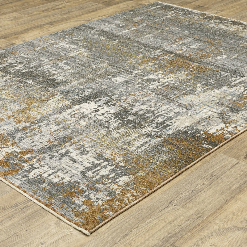 Tahli Abstract Indoor Rug, Rectangle 5'3" x 7'6"