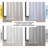 Bryce Whisper Calm 100%  Cotton Twill Max Blackout Curtains for Bedroom-Living Room  Single Panel-793667171-793667193