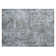 Machine Washable Indoor/Outdoor Xhevrie Blue Rug