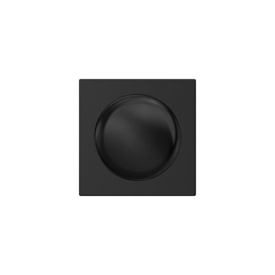 Plymouth Non-Turning Knob with Collins Trim