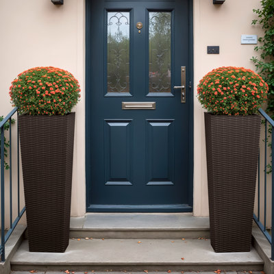2-Piece Tapered Planter Box Set