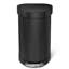 simplehuman Semi-Round Hands-Free Kitchen Step Trash Can with Soft-Close Lid-1192538584