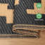 Tapis d'extérieur imperméable réversible noir / brun Shimeek-132693123-92611642