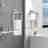 Wall Mount Square Towel Ring (1 Piece)-105864598