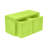ECR4Kids Tri-Me Table and Cube Chair Set, Multipurpose Furniture, 3-Piece-88488453