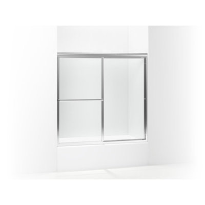 Porte de dérivation de luxe de 59,38 po x 56,25 po de gauche à droite ouverte