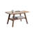 39.4"L Solid Oak Coffee Table With Shelf-558239573-553485118