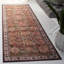 Tapis oriental rouge / vert / jaune / ivoire Pashen-1716736143
