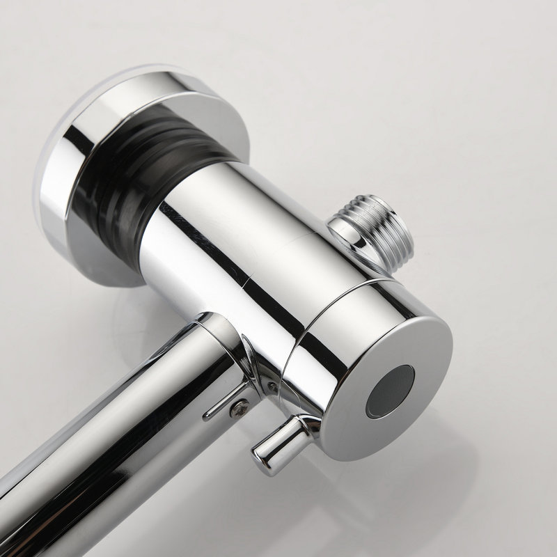 Double système de douche avec 7 jets à main, Chrome chrome