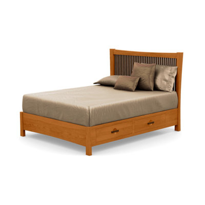 Berkeley Solid Wood Slat Storage Bed