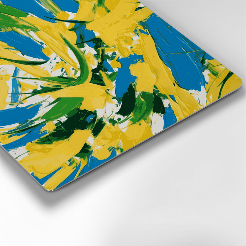 Art mural en métal Neo Expressionism 32, H 12 po x l 12 po