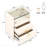 Side Cabinet, Bedside Table Storage Nightstand