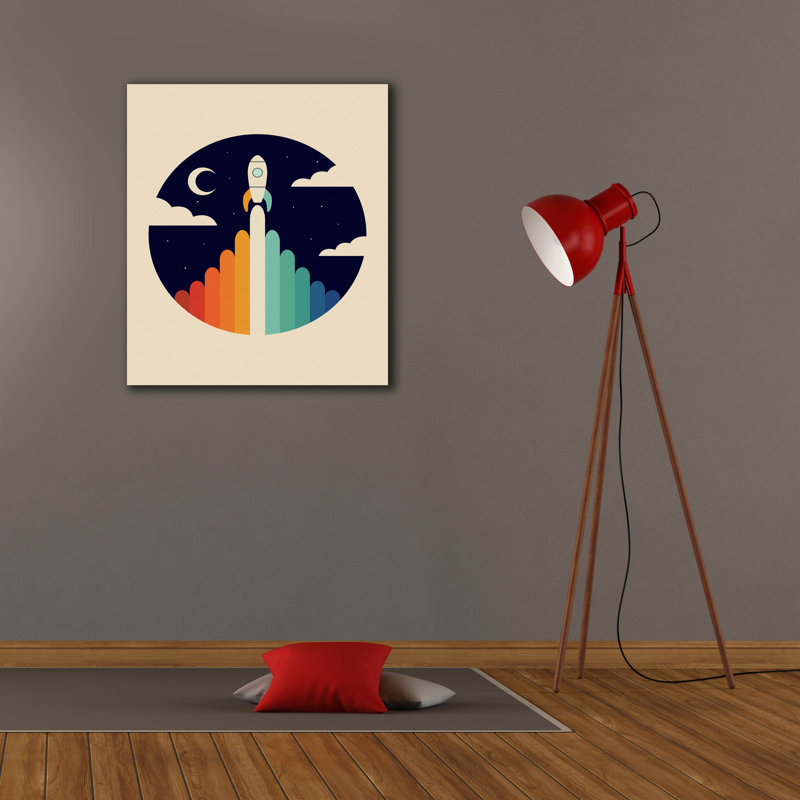 «Up» par Andy Westface, reproduction d'art sur toile, H 30 po x l 26 po x P 1,5 po