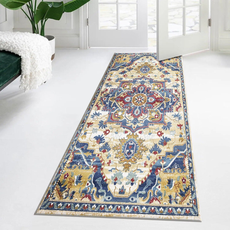 Thoman Oriental Area Rug, Rectangle 200 x 290cm