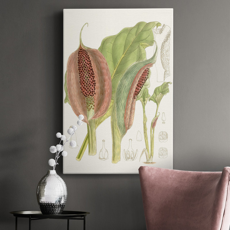 Tropical Variété VI - impression sur toile tendue, H 18 po x l 12 po x P 1 po