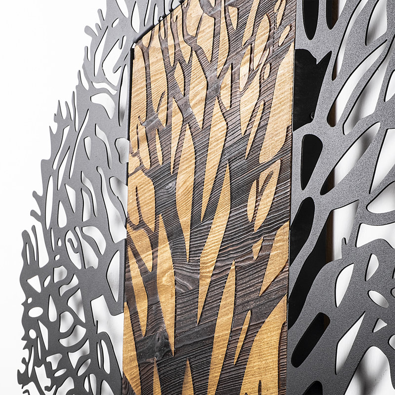 Décoration murale en bois