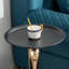 Petite table d'appoint ronde pour petits espaces-1750663618