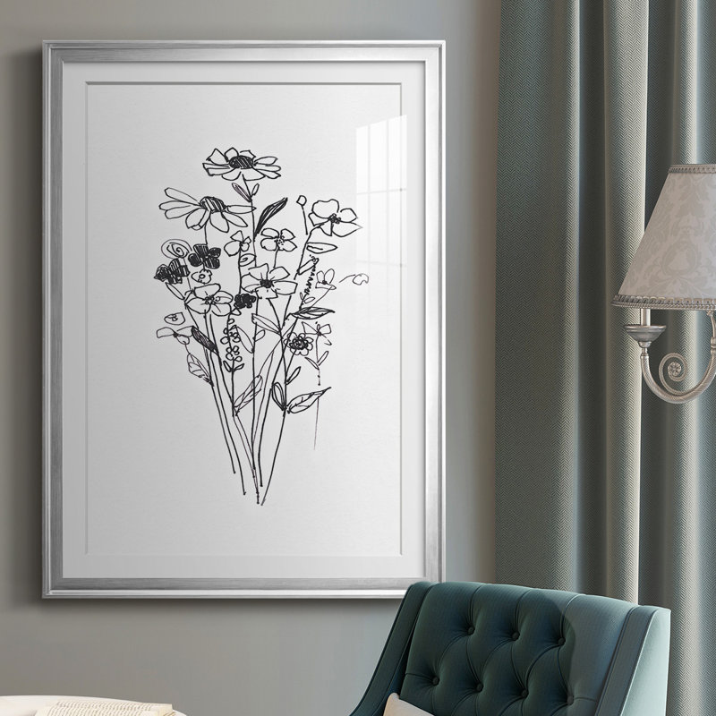 Farmhouse Plants II, reproduction encadrée de qualité supérieure - prête à être accrochée, H 42,5 po x l 30,5 po x P 1 po